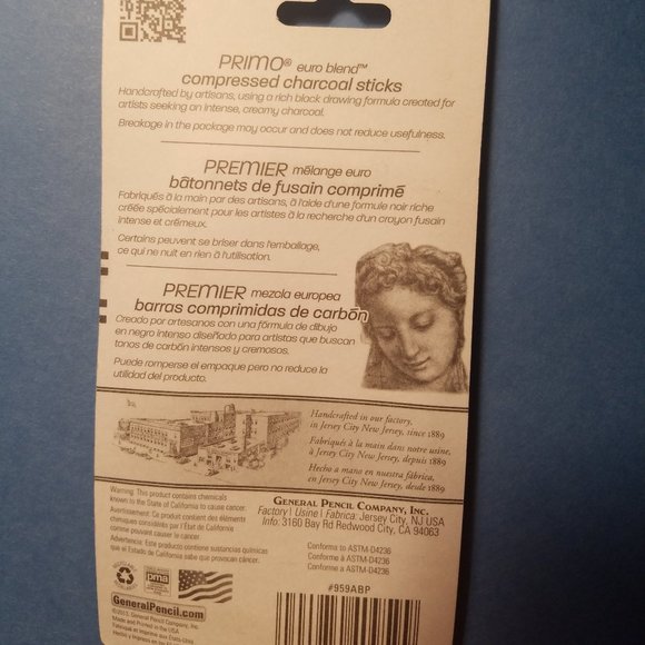 Primo Euro Blend Compressed Charcoal set NEW - Picture 3 of 3